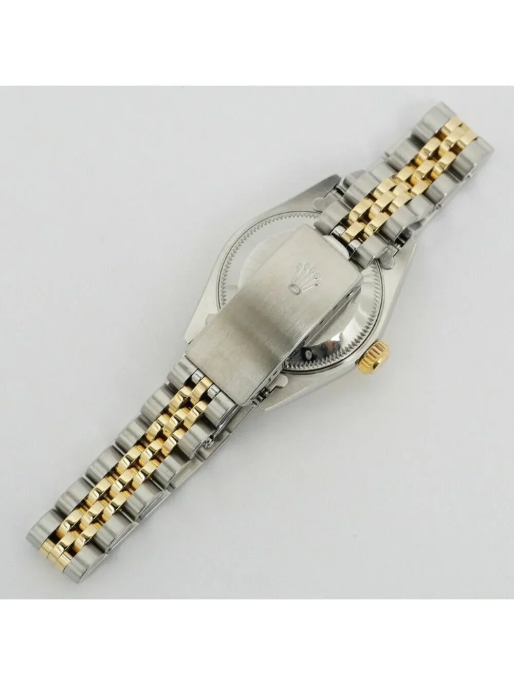 Rolex Datejust Champagne Dial No YG SS Watch Automatic Winding OH Polished